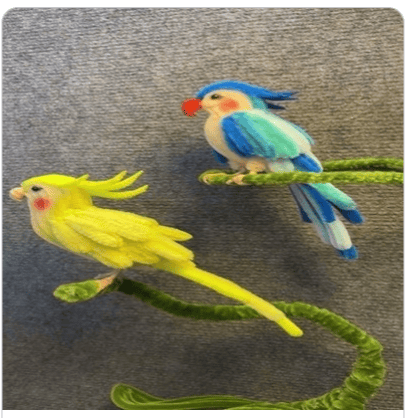 Pássaros Decorativos