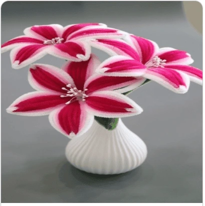 Flores Felpudas Elegantes